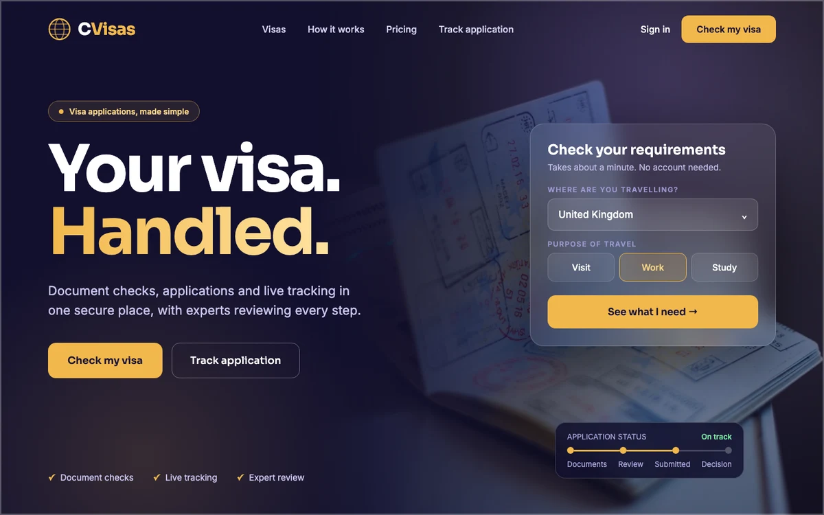 Example project homepage