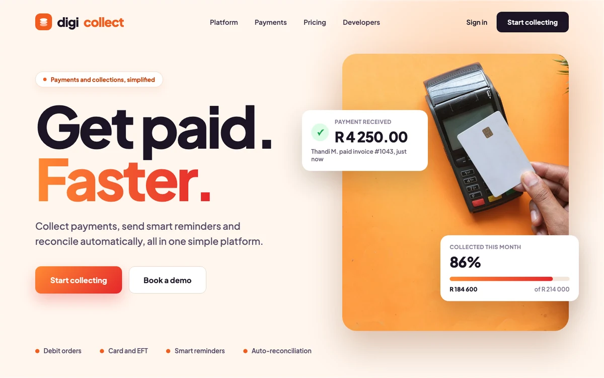 Example project homepage