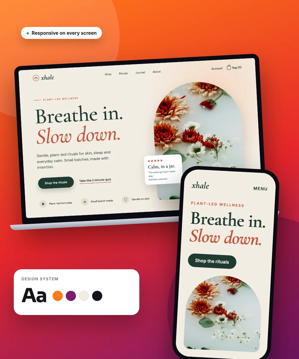 Website Design & Build illustration